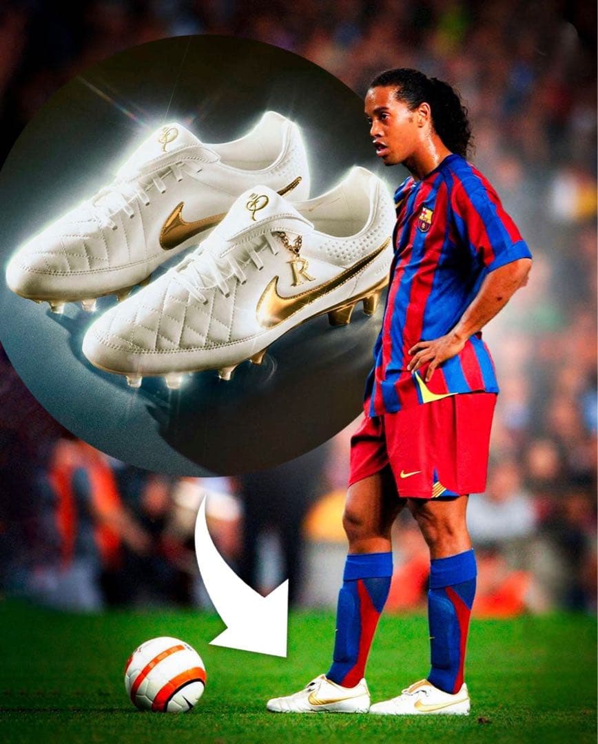 Ronaldinho × Nike Tiempo Legend FG Touch