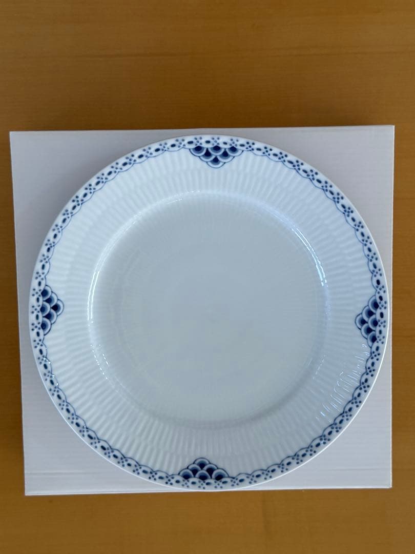 【お値下げ】【新品】ロイヤルコペンハーゲンプリンセスプレート22センチ2枚セット