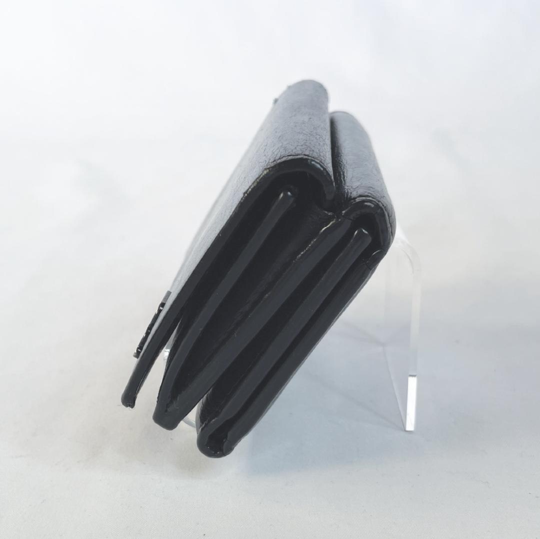 年末特価！ 【BALENCIAGA（バレンシアガ）】B.ロゴ ミニウォレット 黒