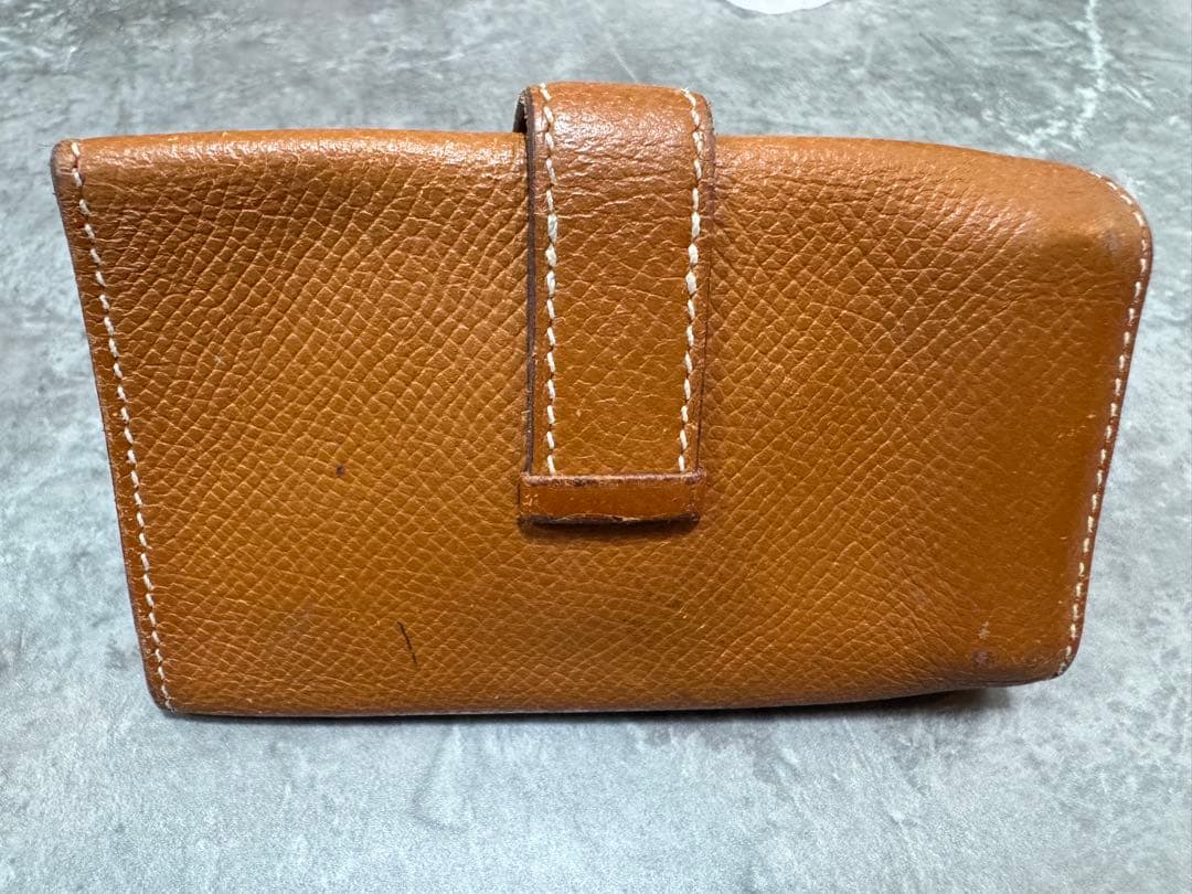 HERMES エルメス 4連 キーケース ベアン ブラウン