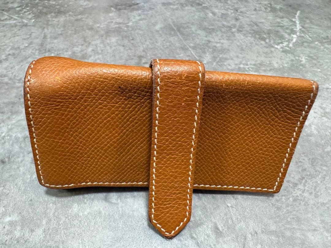 HERMES エルメス 4連 キーケース ベアン ブラウン