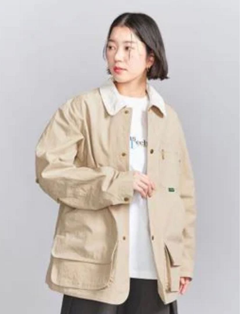 【美品】L.L.Bean エルエルビーンビーンズ フィールド・コート ベージュS