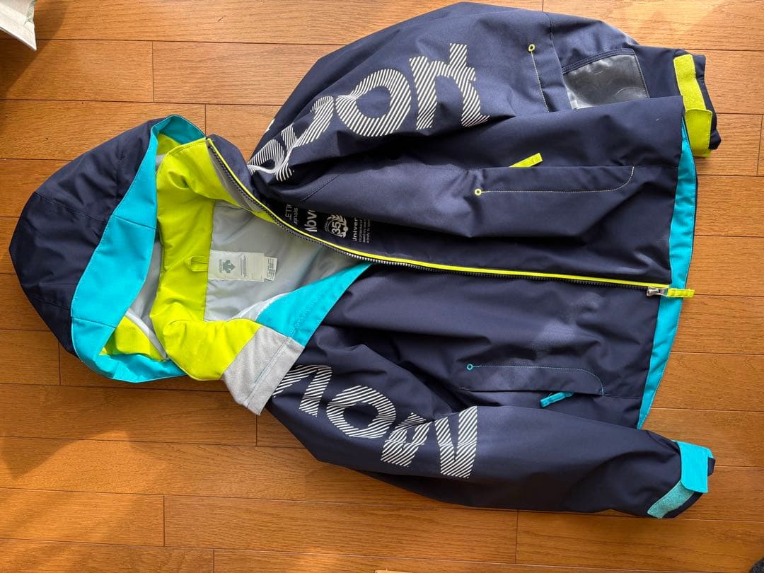 DESCENTE スキーウェア 150サイズ ネイビー/アクア