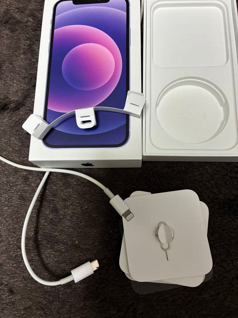 Apple iPhone 12 本体 パープル 128GB