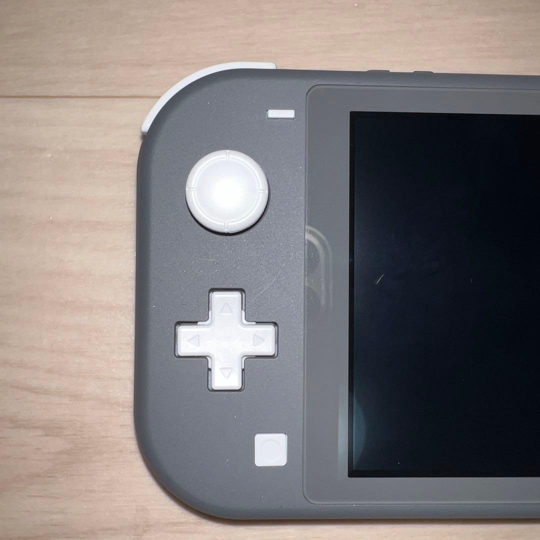 ニンテンドー　switch lite スイッチ　グレー　正規品　充電器、箱付き