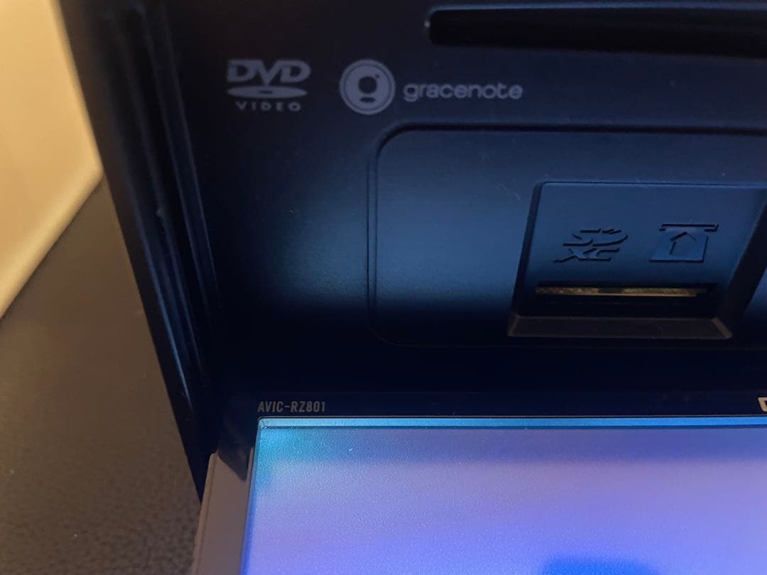 楽ナビAVIC-RZ801-D 2025年地図最新2.0.0.版最新オービス