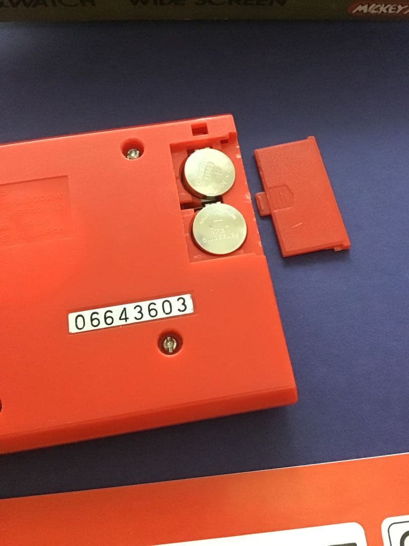 ゲームウォッチ　ミッキーマウス　レア　動作確認済