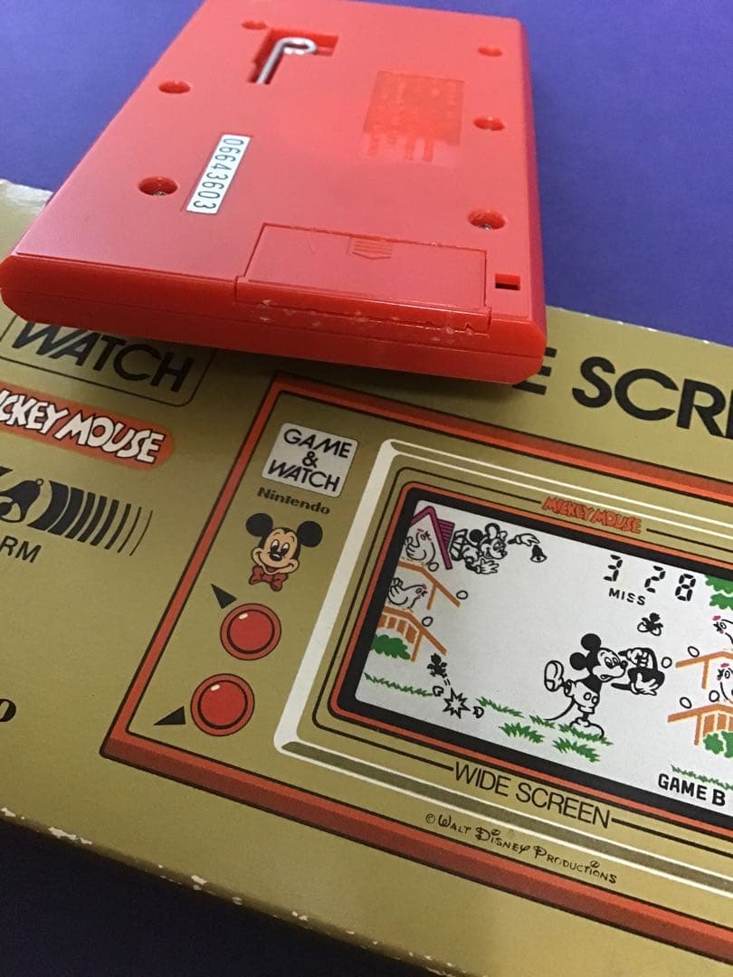 ゲームウォッチ　ミッキーマウス　レア　動作確認済