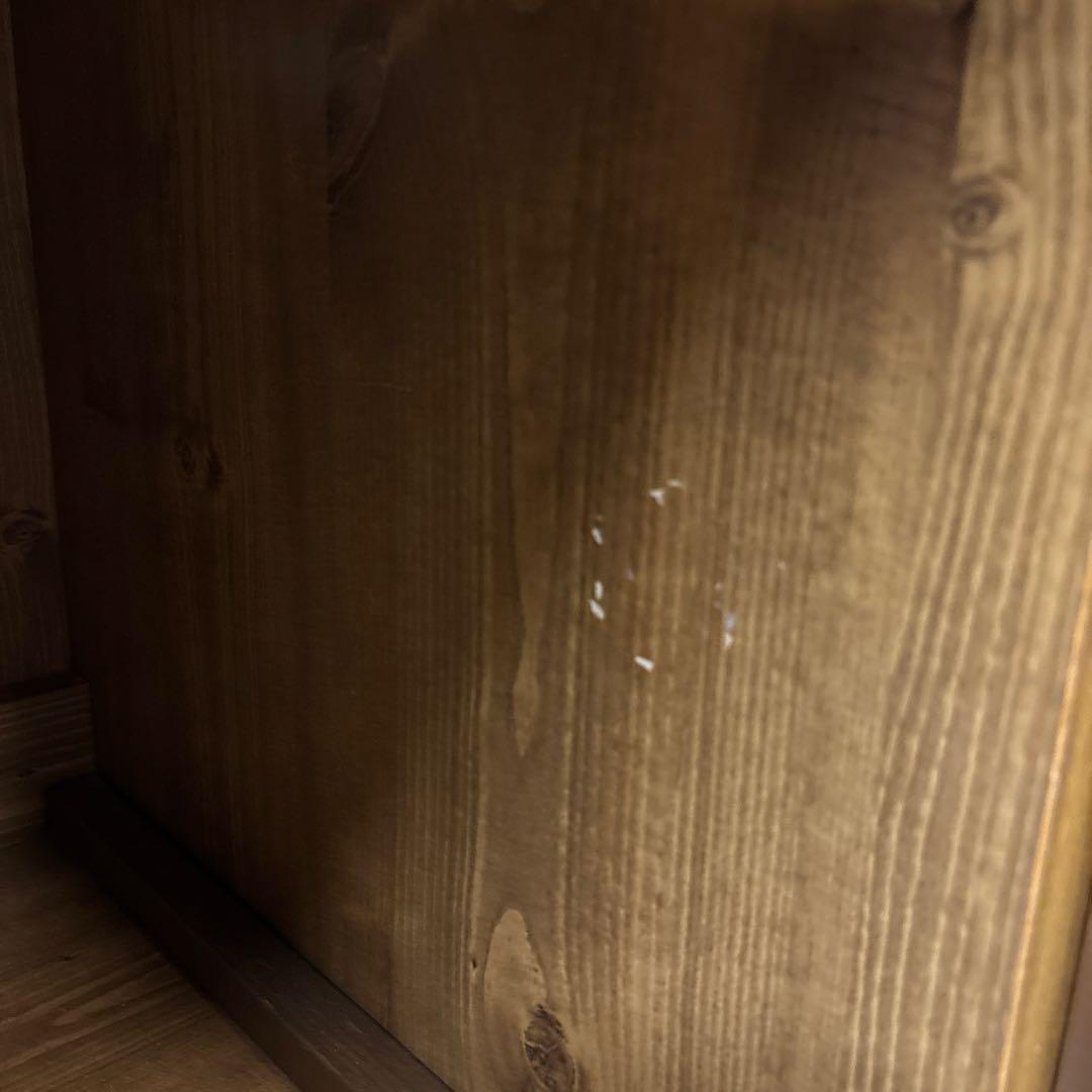 木製キッチン収納キャビネット