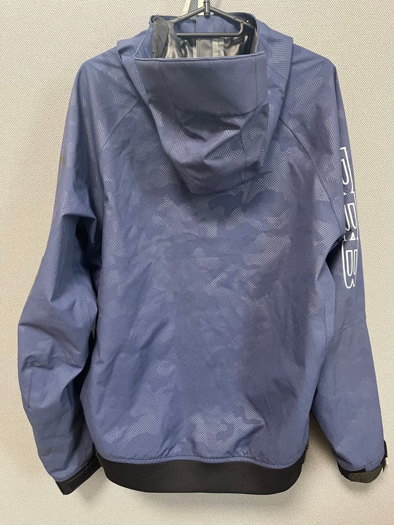 RBB ネイビー迷彩レインウェア　Lサイズ