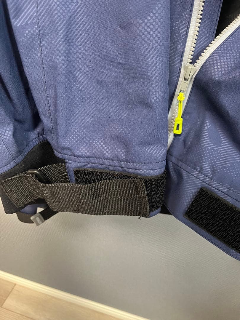 RBB ネイビー迷彩レインウェア　Lサイズ