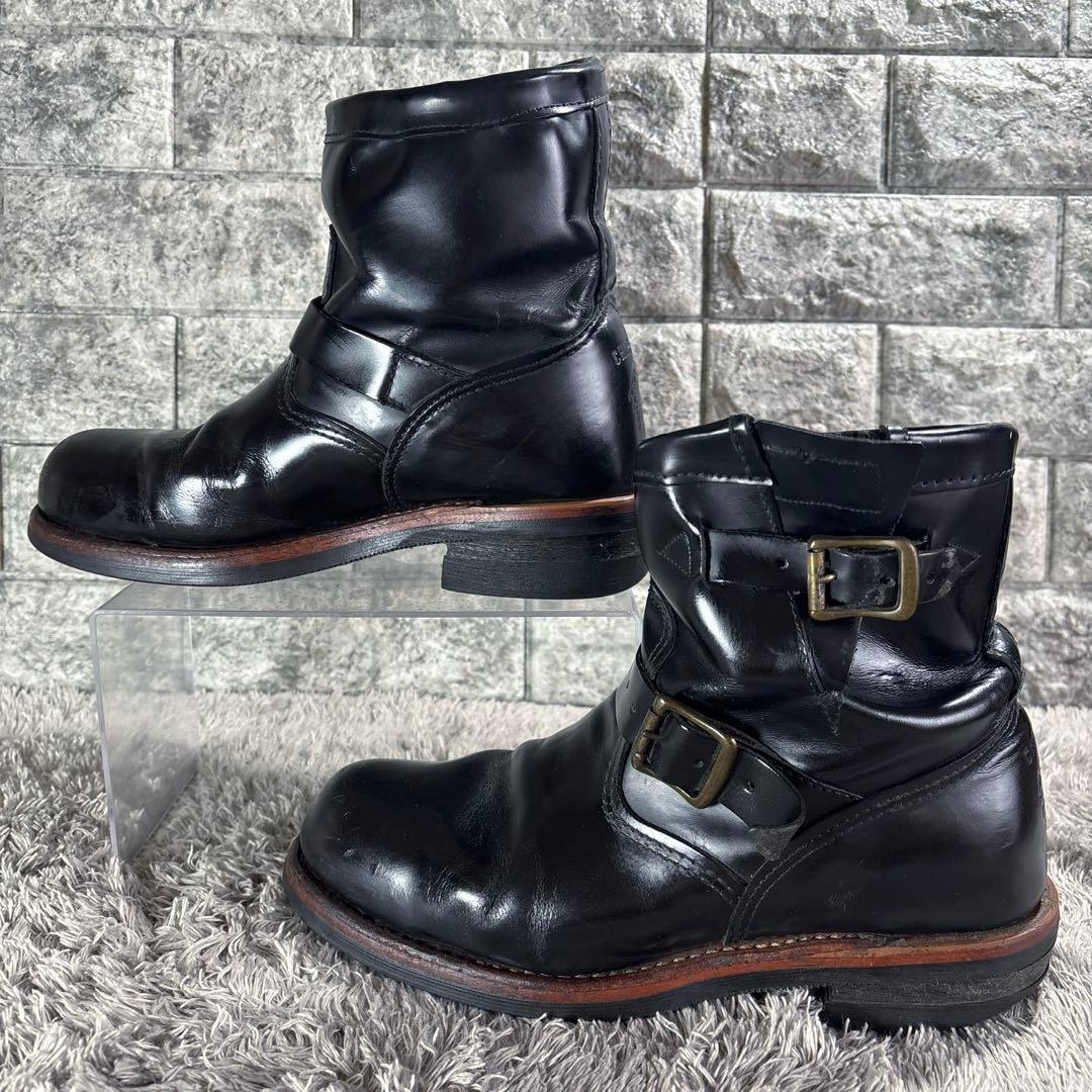 チペワ 廃番 99951 エンジニアブーツ USA製 レア✨ コードバン 黒