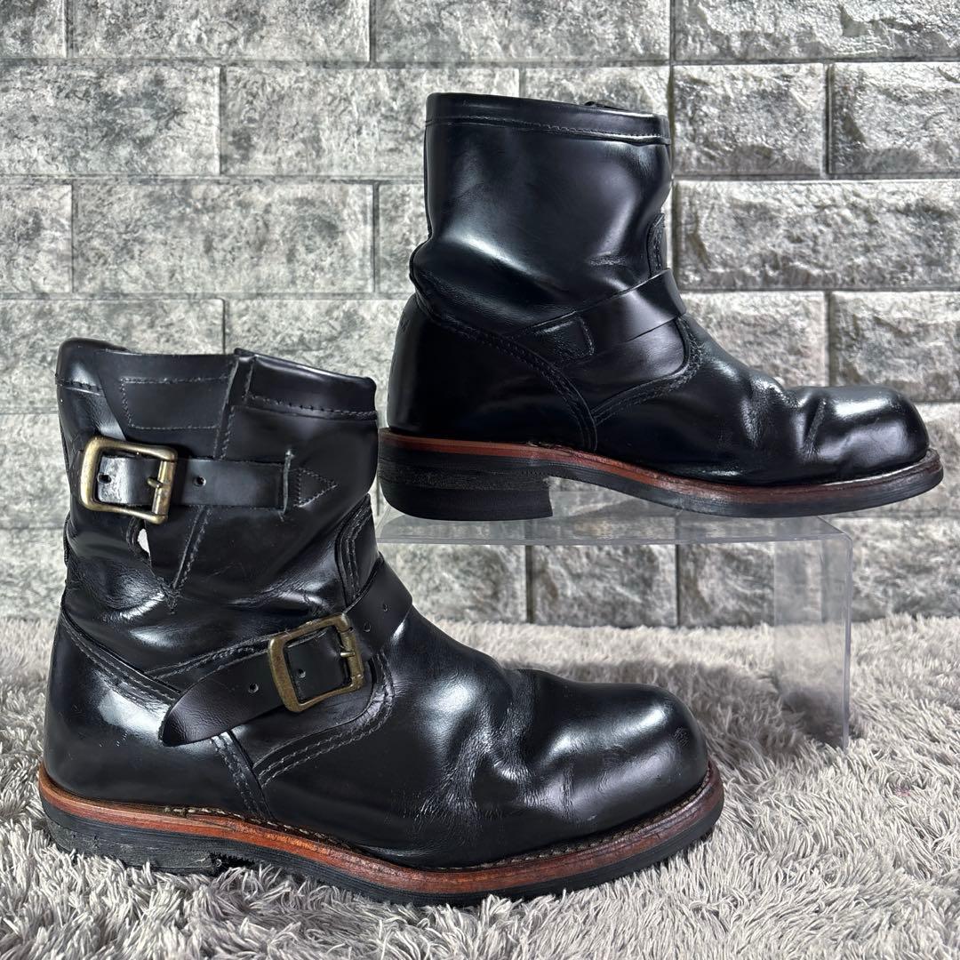 チペワ 廃番 99951 エンジニアブーツ USA製 レア✨ コードバン 黒