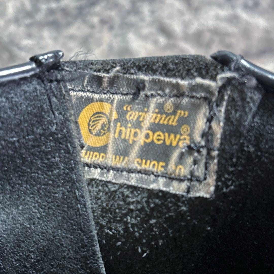 チペワ 廃番 99951 エンジニアブーツ USA製 レア✨ コードバン 黒