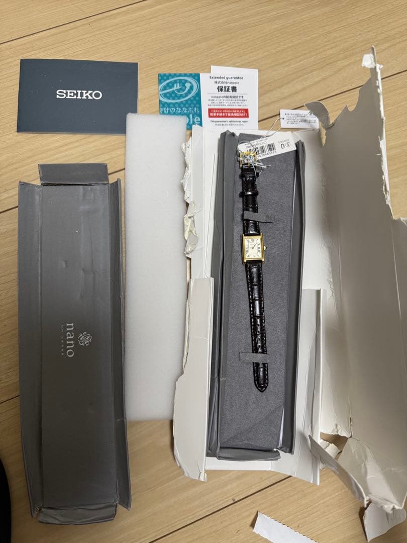 未使用品・箱損傷ありSEIKO nano UNIVERSE SSEH002