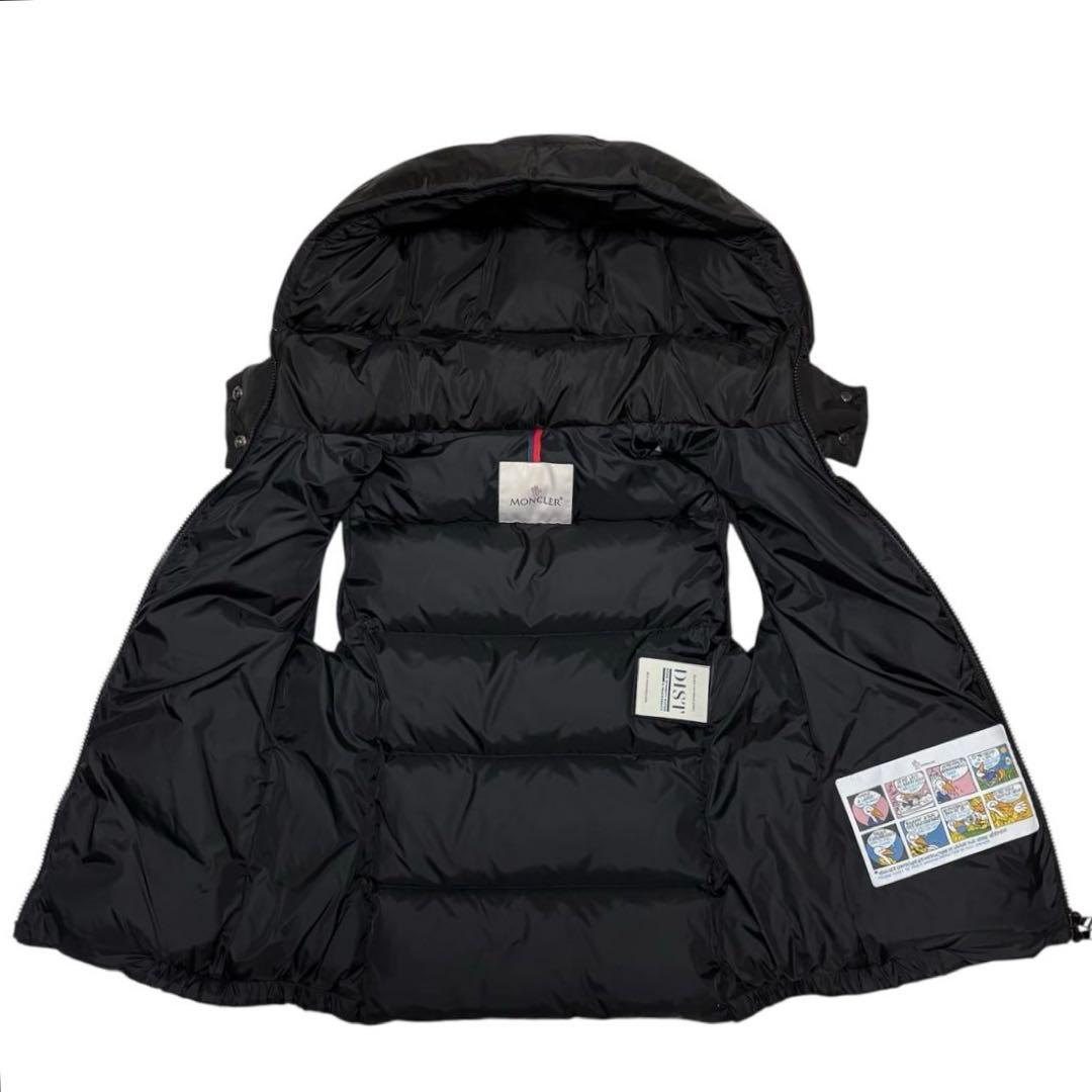 【新品同様】モンクレール GALLINULE ダウンベスト　ブラック サイズ00
