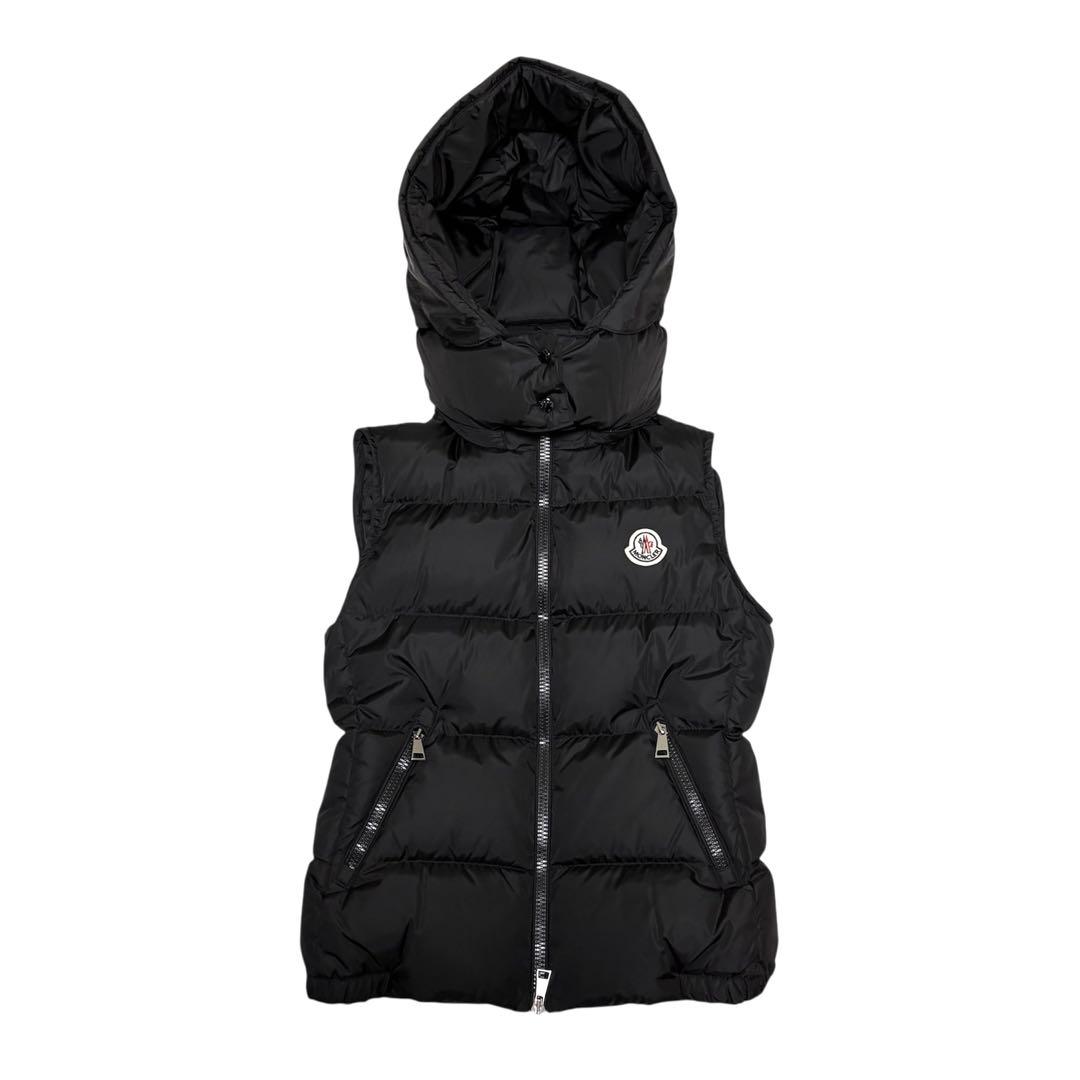 【新品同様】モンクレール GALLINULE ダウンベスト　ブラック サイズ00