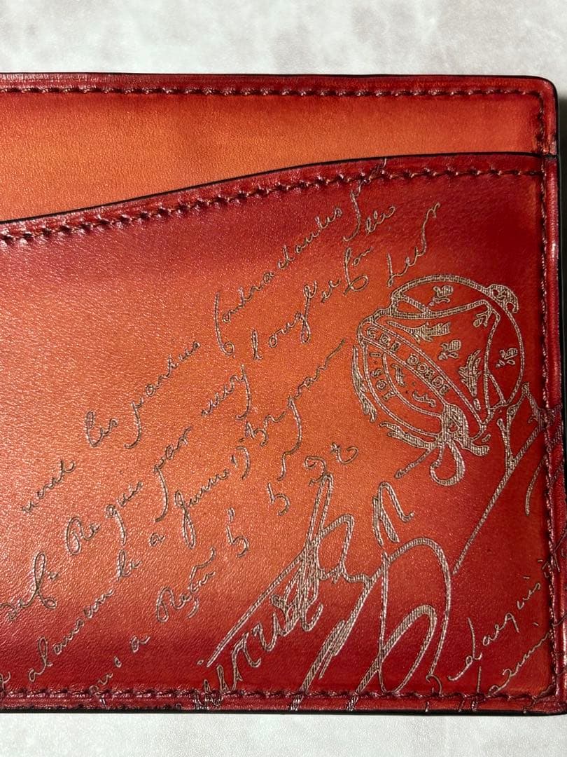 ベルルッティ マコレ スリム スクリット レザーウォレット 財布 保存袋付き