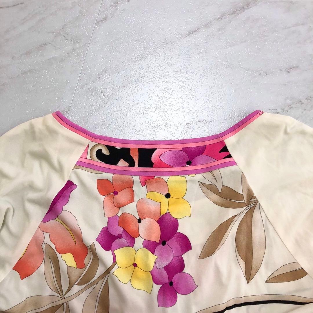 【大きいサイズ LL 42 XL✨️LEONARD】 カンカン チュニック 近年