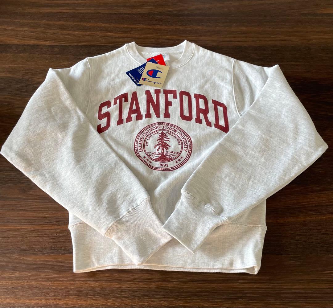 新品 裏起毛 Champion スタンフォード大学 スウェット