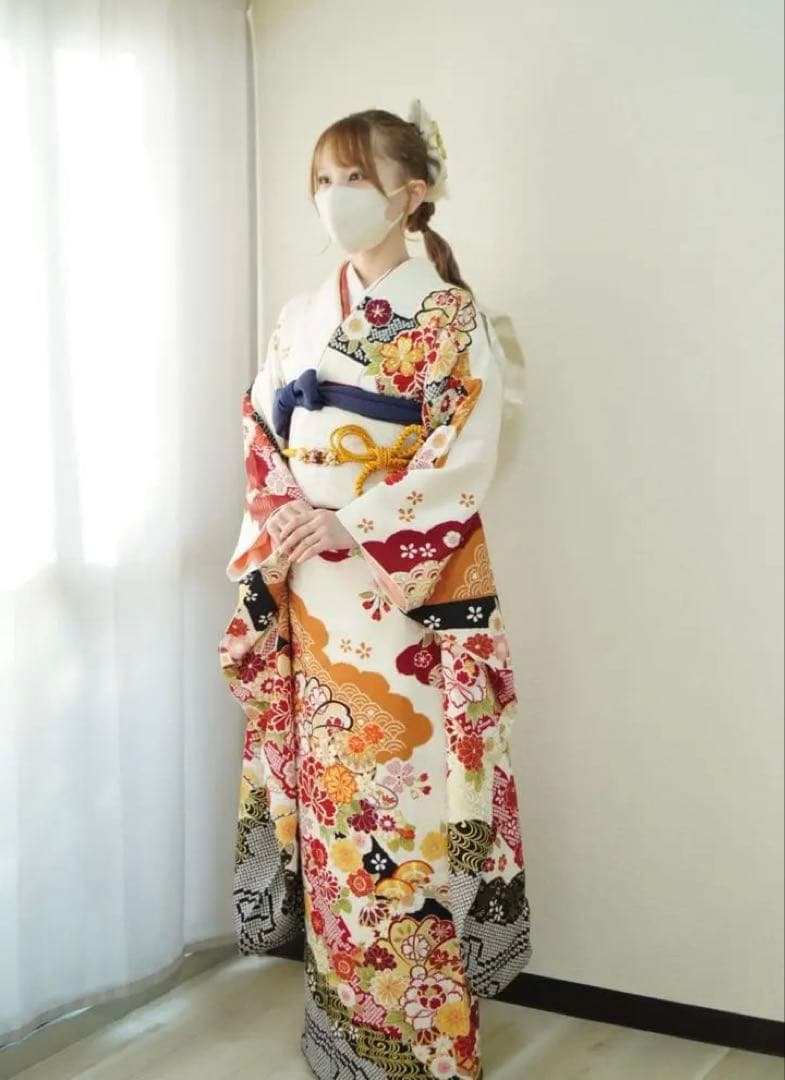 ⭐︎ぱるむ⭐︎振袖フルセット【73】正絹　成人式　卒業式