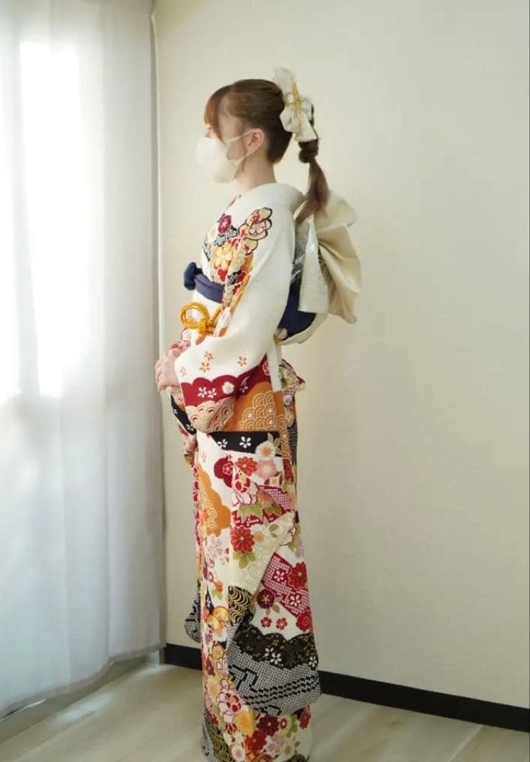 ⭐︎ぱるむ⭐︎振袖フルセット【73】正絹　成人式　卒業式