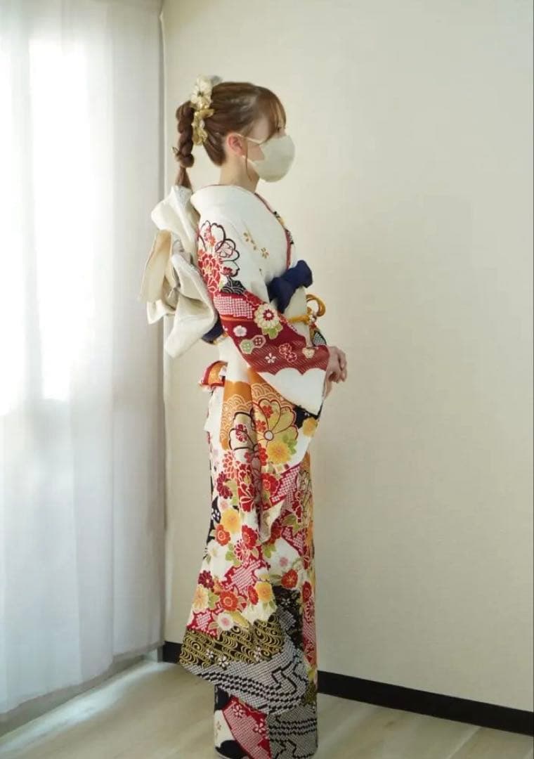 ⭐︎ぱるむ⭐︎振袖フルセット【73】正絹　成人式　卒業式