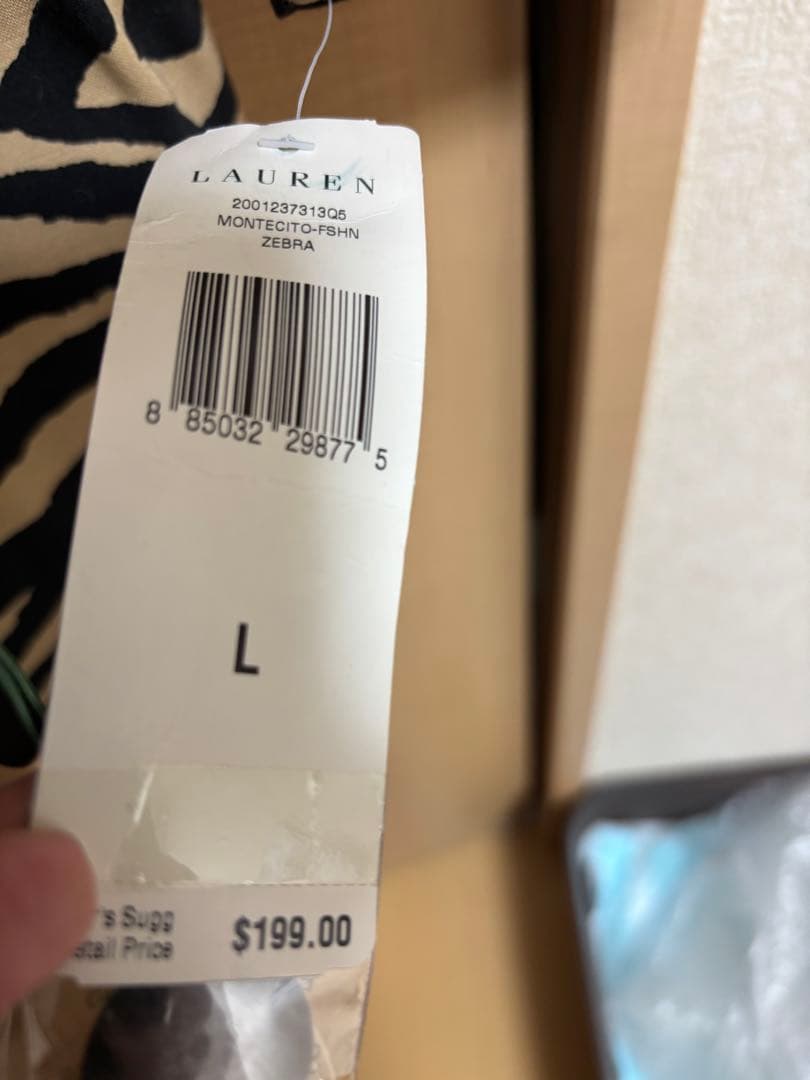 ラルフローレントレンチコートLサイズ新品未使用厚手生地