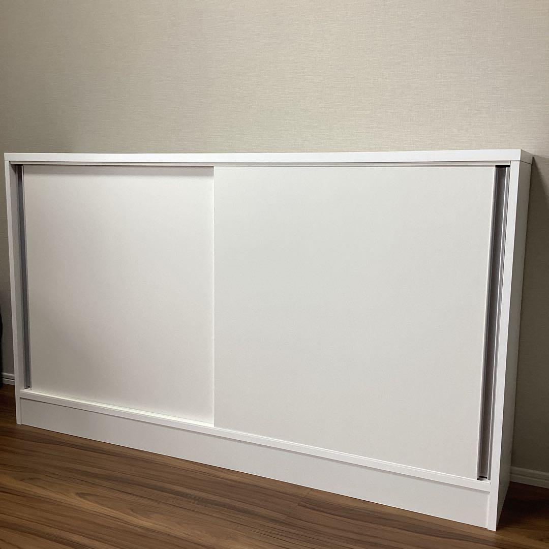 【組立済/送料込】ディノス　カウンター下収納　引き戸収納庫　日本製