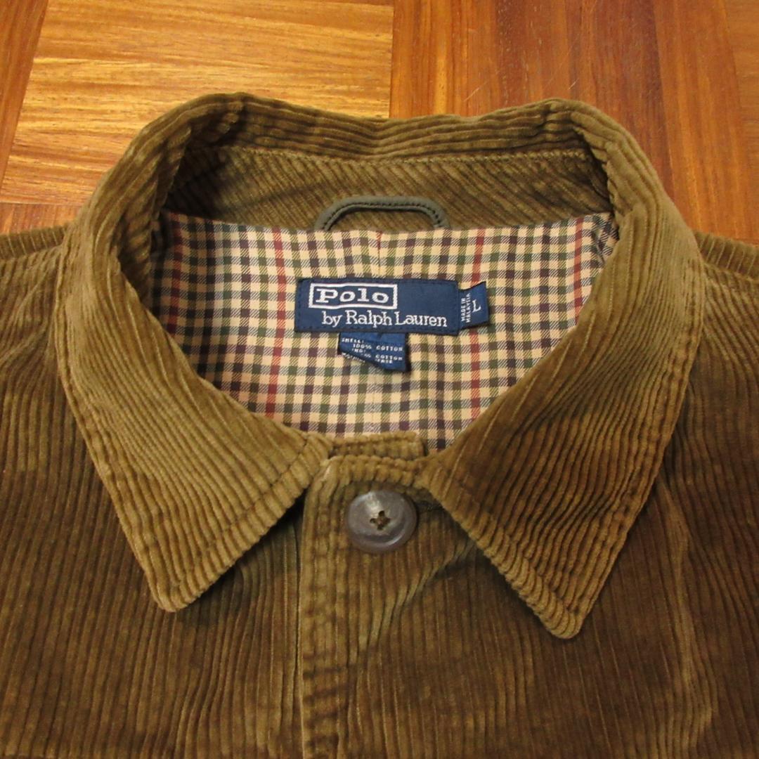 90s　RALPH LAUREN　ラルフローレン　ハンティングジャケット　L