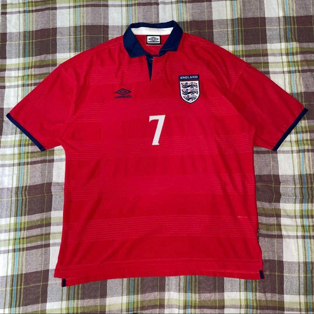 UMBRO イングランド代表　ベッカム　ユニホーム　XLサイズ