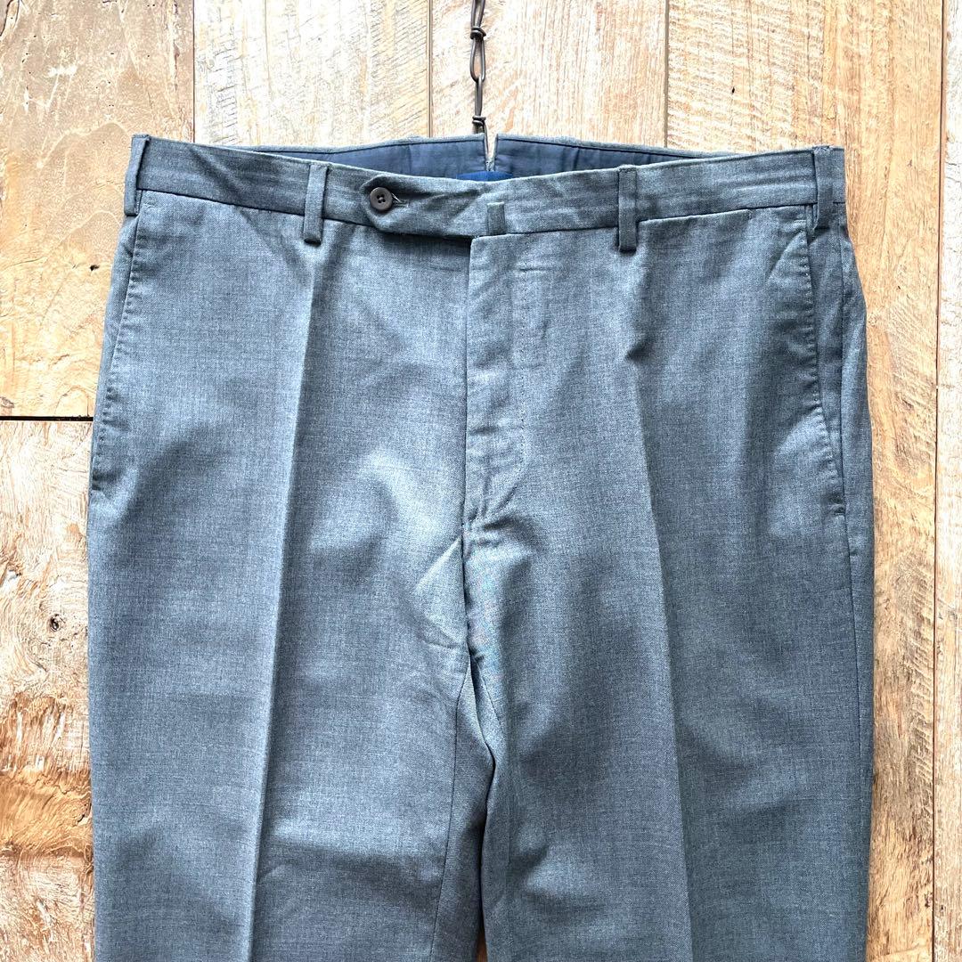 【美品】INCOTEX SUPER100'S ウール スラックス パンツ 52