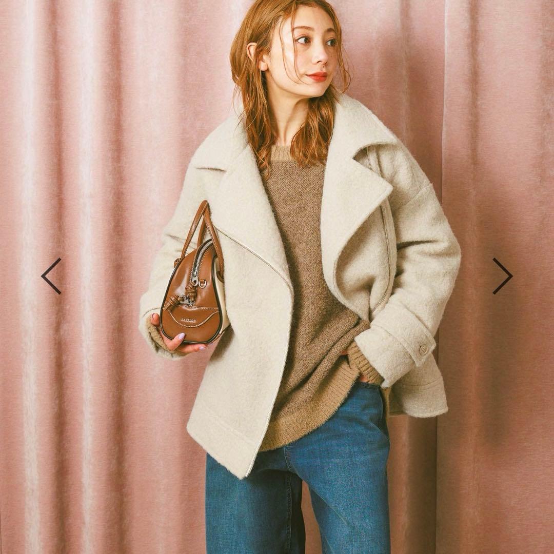 【新品未使用】BAYFROW ウーリーライダースコート