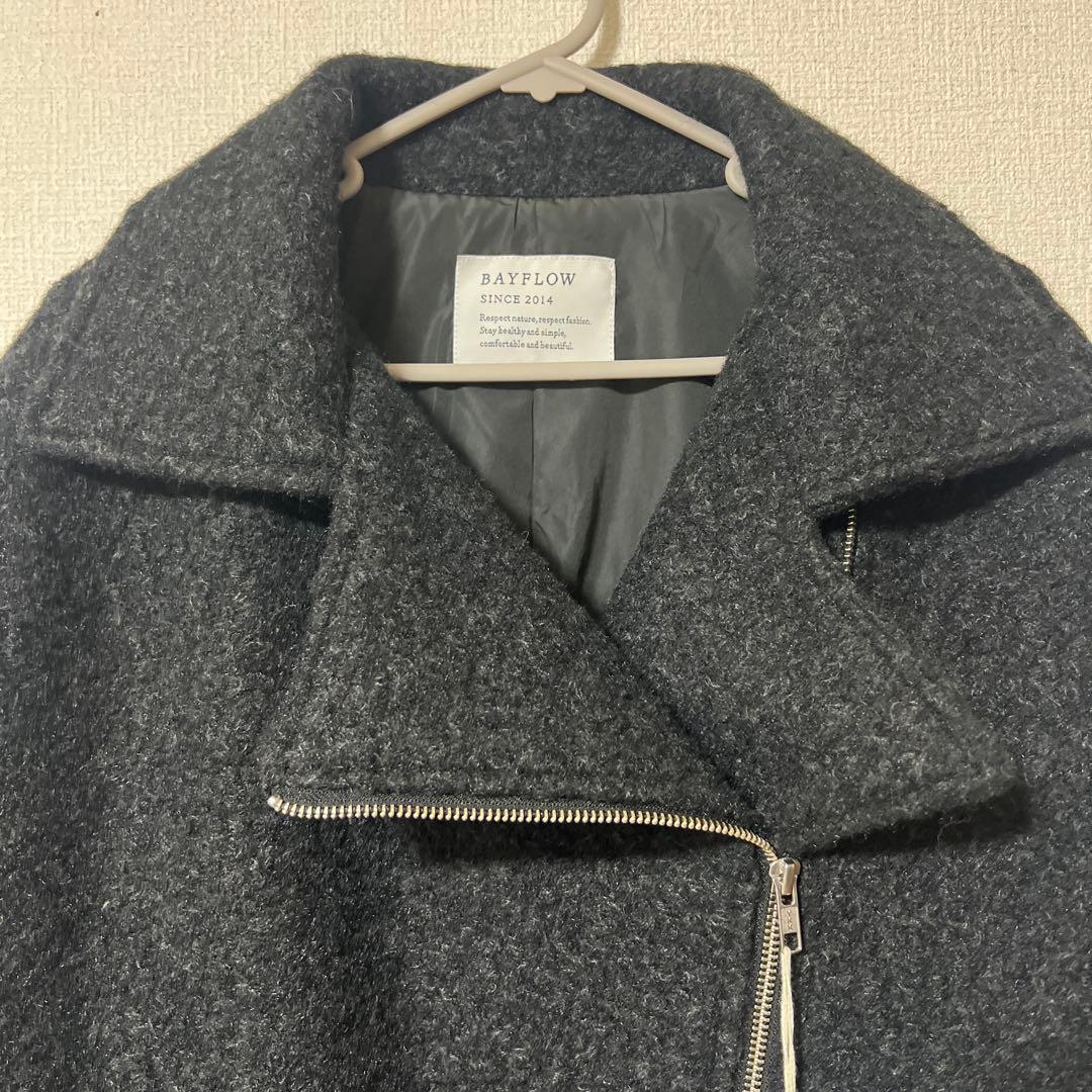 【新品未使用】BAYFROW ウーリーライダースコート