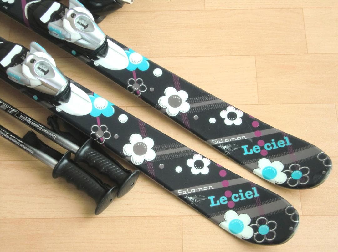 ■■送料無料■サロモン■女性用スキーセット■131/23-23.5■メンテ付■■