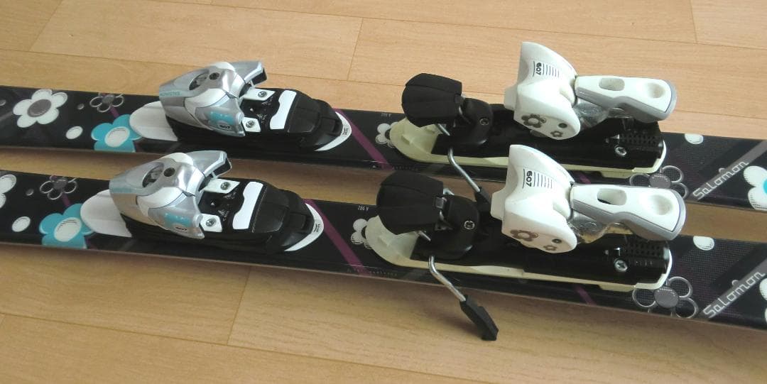 ■■送料無料■サロモン■女性用スキーセット■131/23-23.5■メンテ付■■