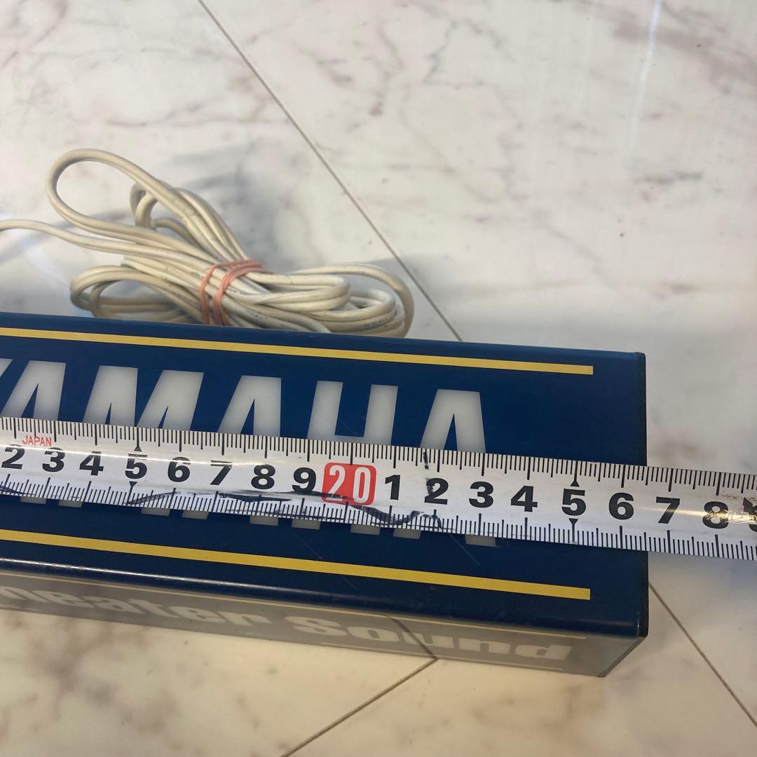 【超希少】YAMAHA 電飾パネル　ディスプレイ　看板　サイン