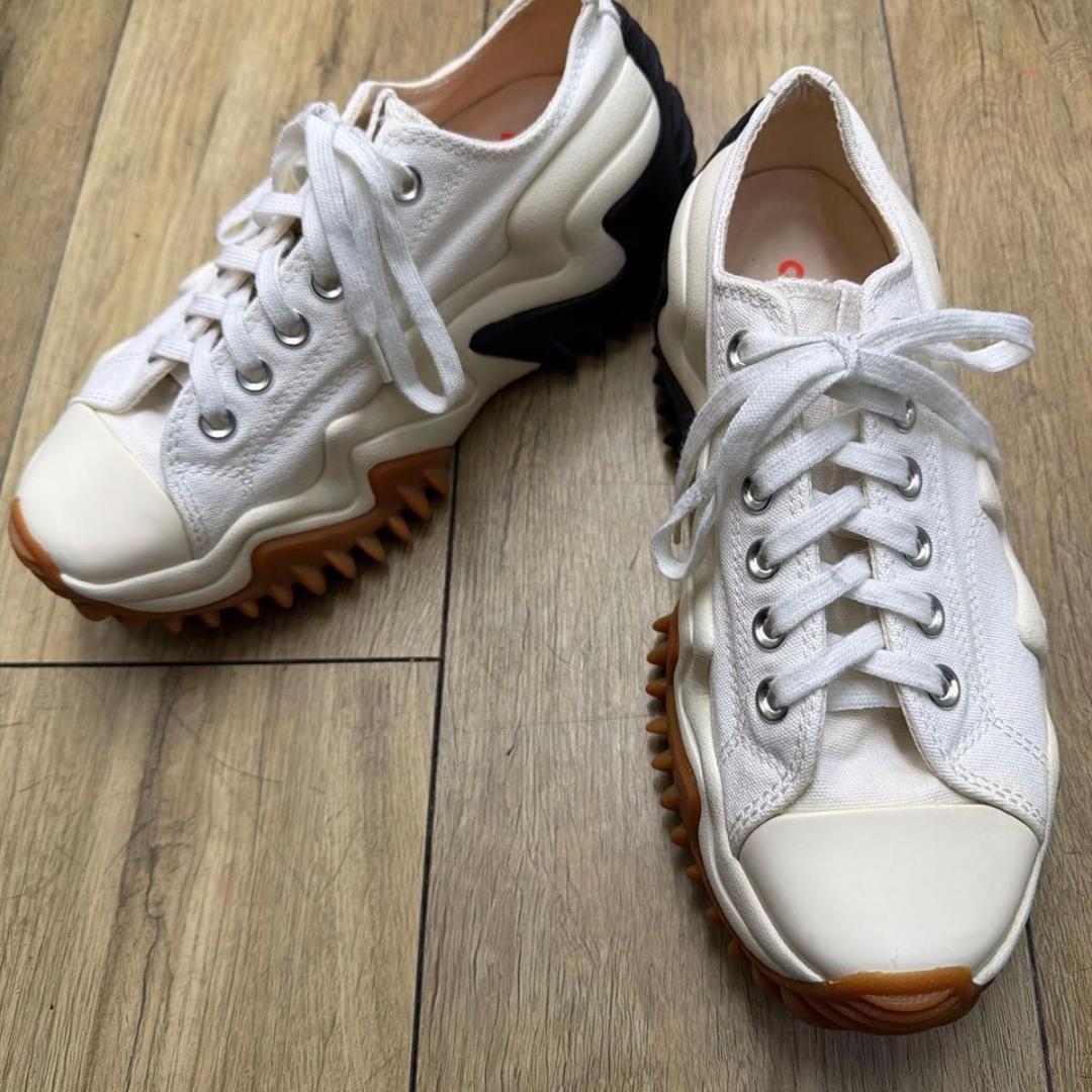 23.5cm 韓国限定　CONVERSE スニーカー ランスターモーション 厚底