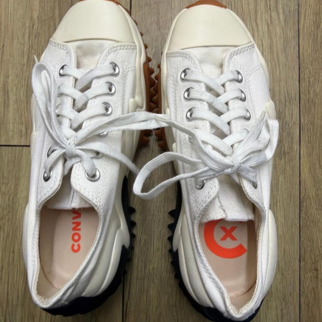 23.5cm 韓国限定　CONVERSE スニーカー ランスターモーション 厚底
