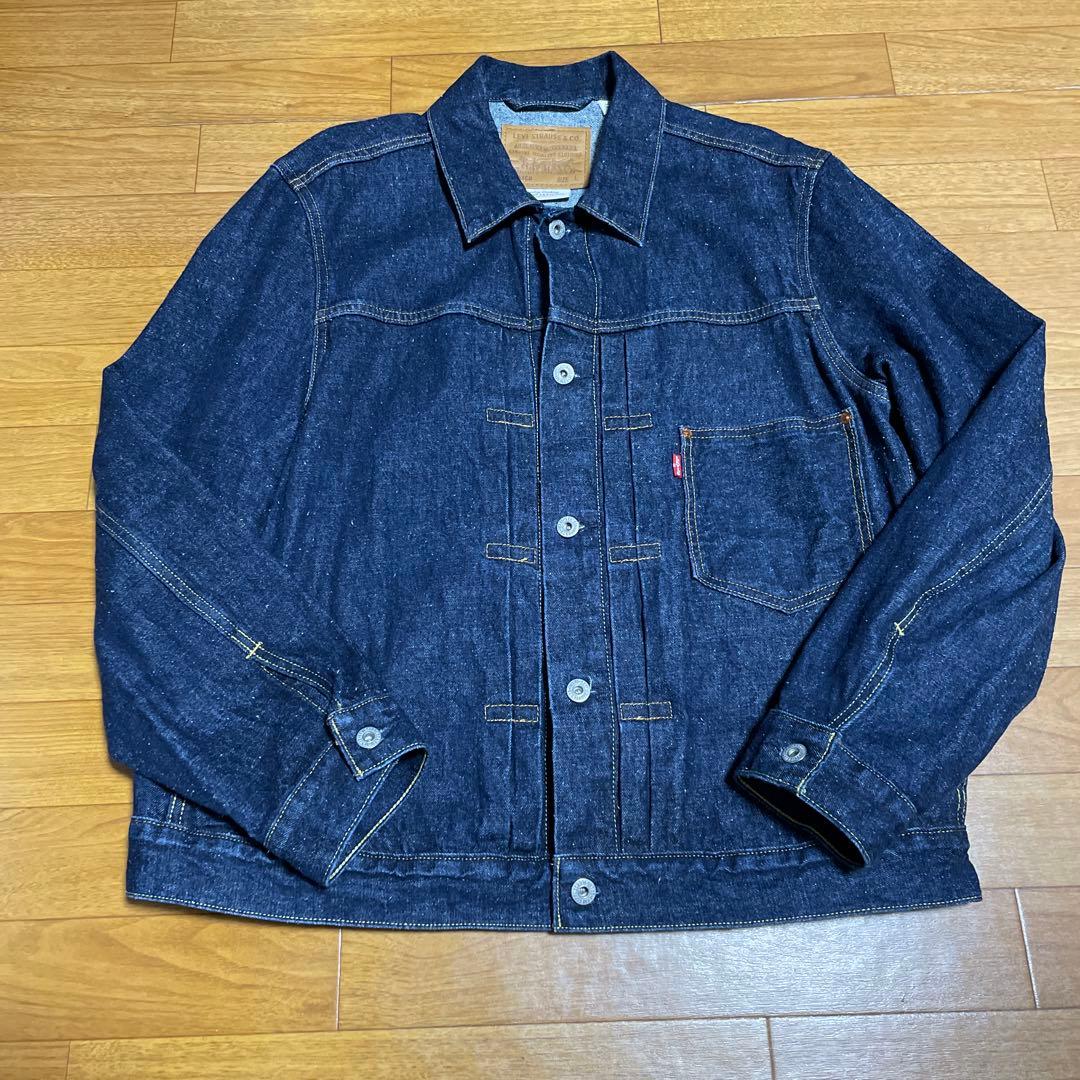 リーバイス1stトラッカージャケット　綿麻　Lサイズ 3回のみ使用　美中古品