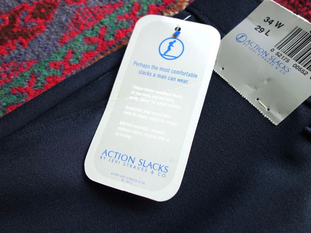 Levi's アクションスラックス action slacks w34 未使用