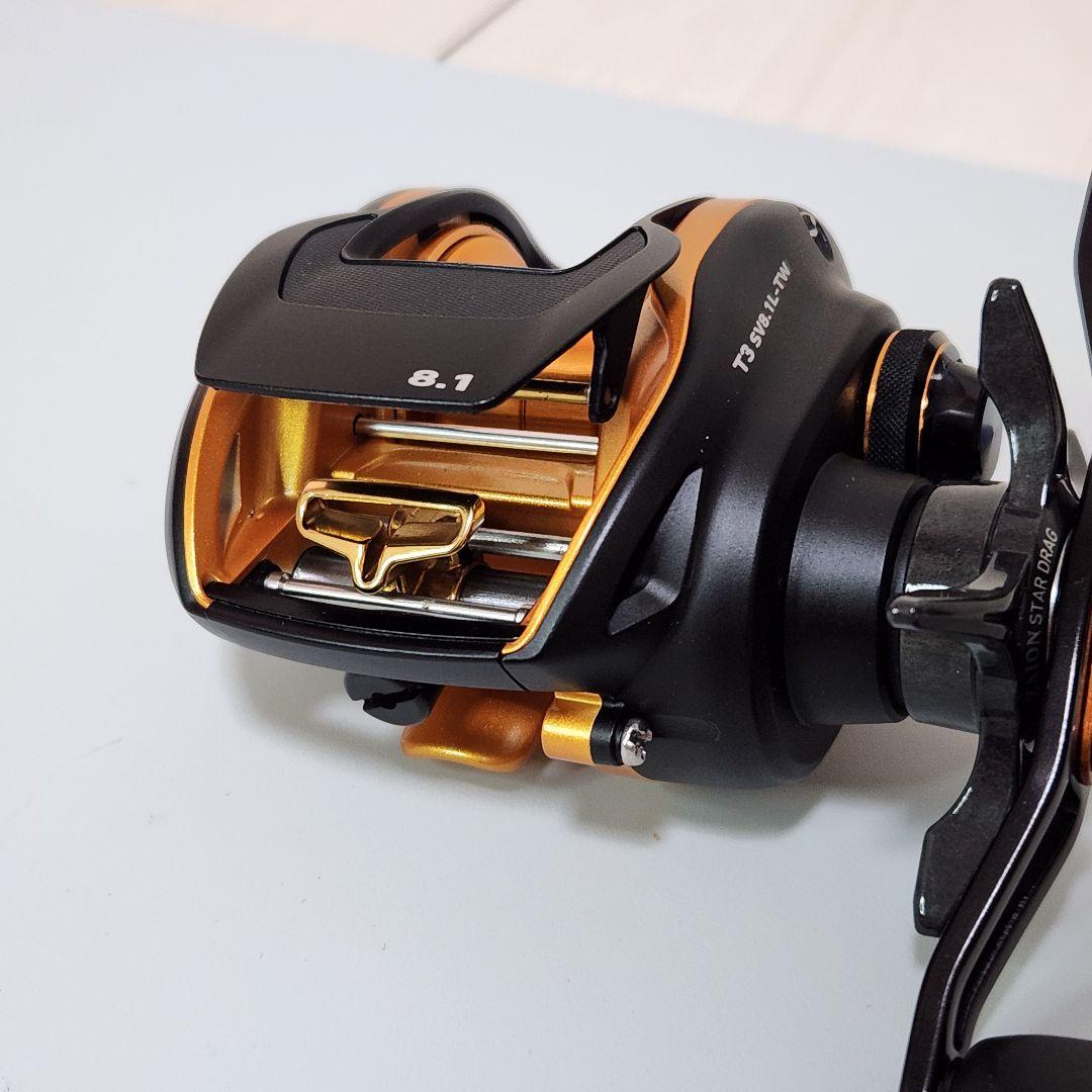 DAIWA T3 SV 8.1Ｌ-TW 極美品 スペアパーツ付