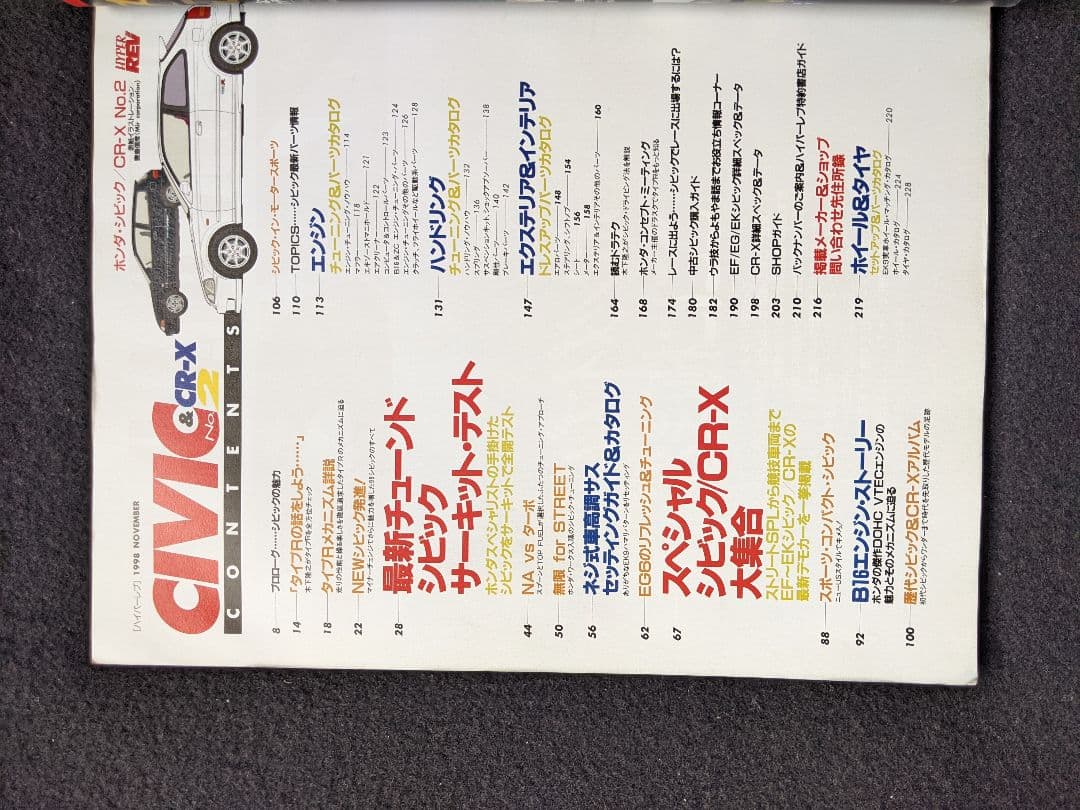 ホンダ　シビック　CR-X チューニング＆ドレスアップ徹底ガイド　パーツカタログ