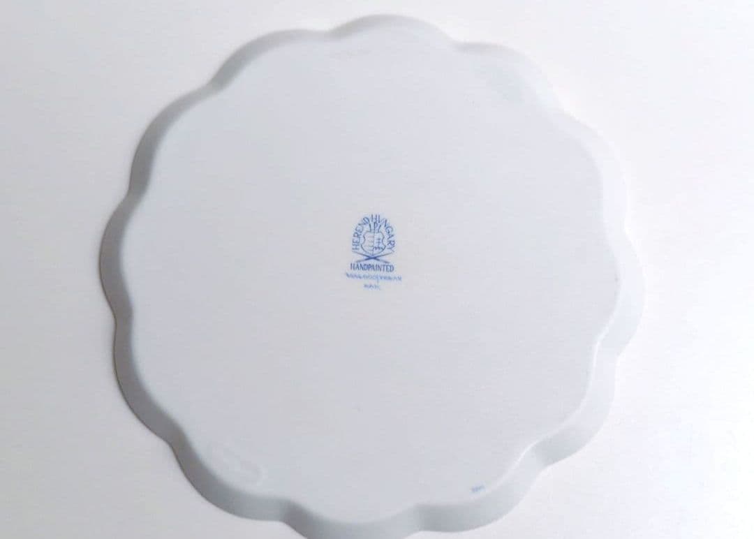 ✩希少品✩　ヘレンド　ウィーンの薔薇　ピンク　花形プレート