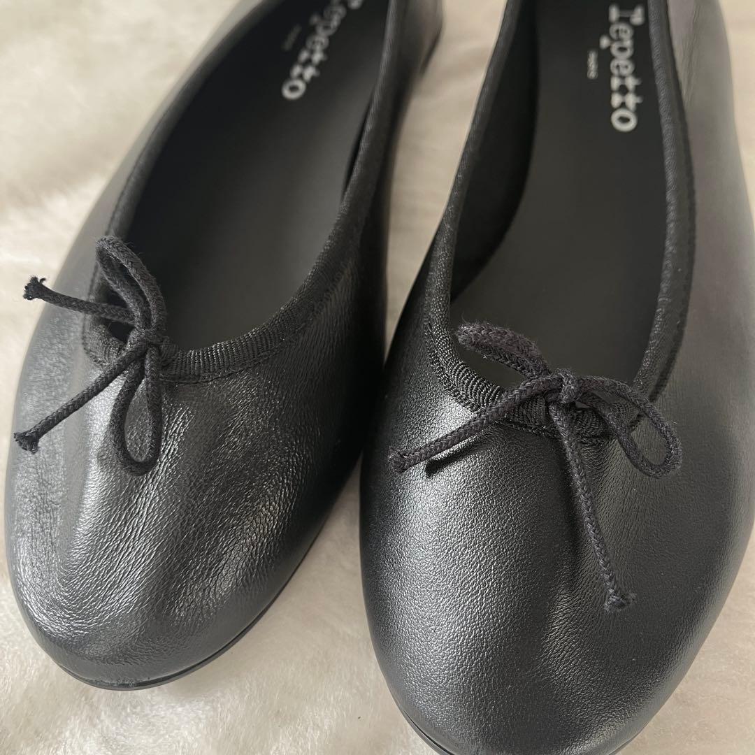 未使用級✨repetto レペット　バレエシューズ　レザー　フラットシューズ