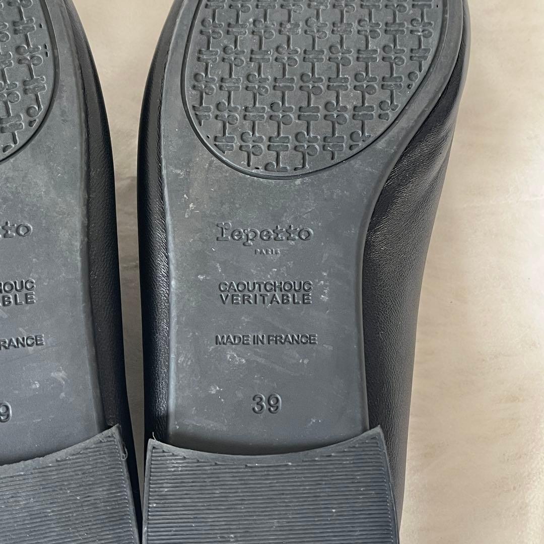 未使用級✨repetto レペット　バレエシューズ　レザー　フラットシューズ