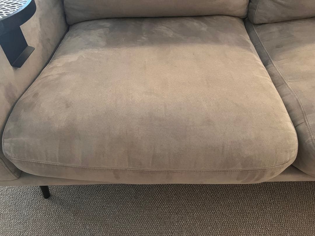 BoConceptソファCarltonグレー 人工スエード生地