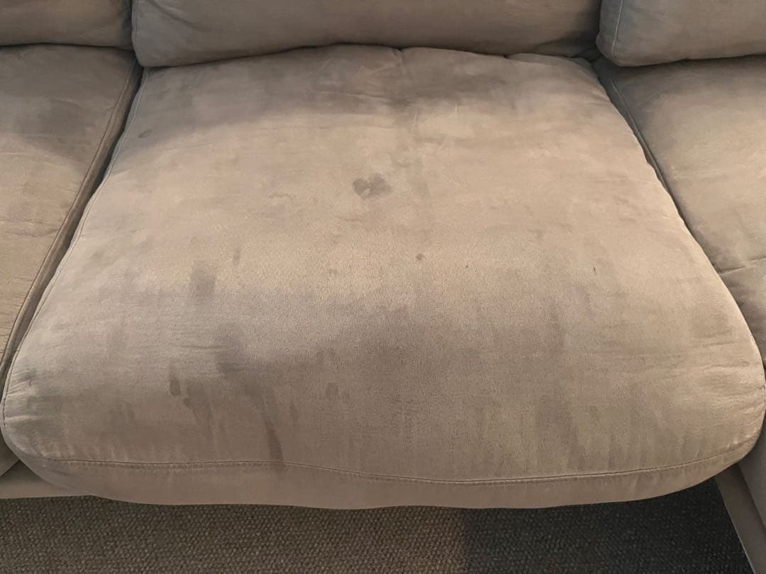 BoConceptソファCarltonグレー 人工スエード生地