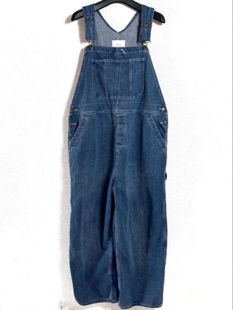 サロペット・オーバーオール・オールインワン ARGUE OVERSIZED LADY OVERALL DENIM