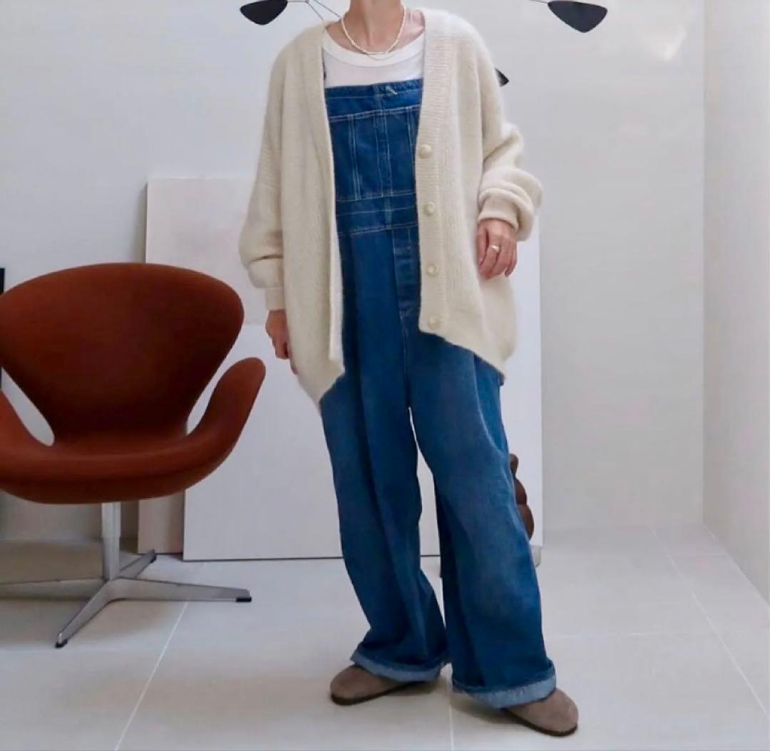 サロペット・オーバーオール・オールインワン ARGUE OVERSIZED LADY OVERALL DENIM
